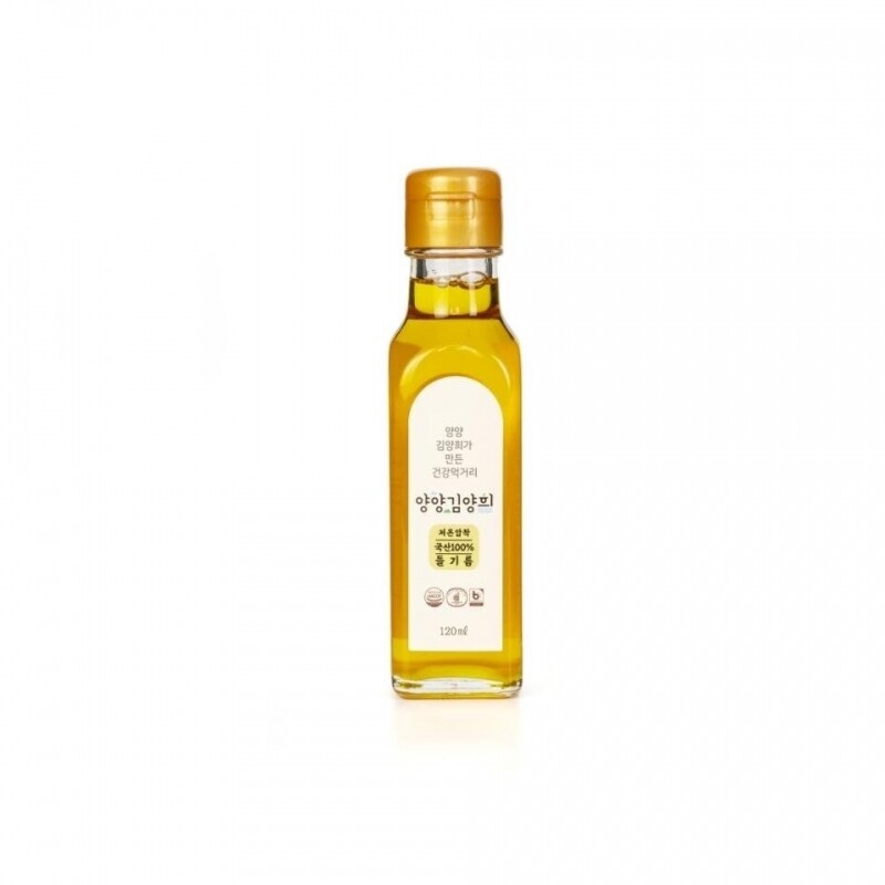 양양김양희들기름,양양김양희 저온압착들기름 120ml